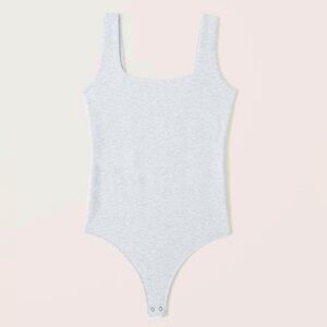 Abercrombie Cotton Blend Seamless Tank Bodysuit